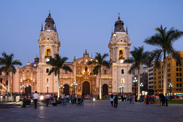 Naklejka premium Basilica Cathedral, Lima