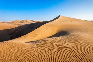 Fototapeta na wymiar Huacachina desert dunes
