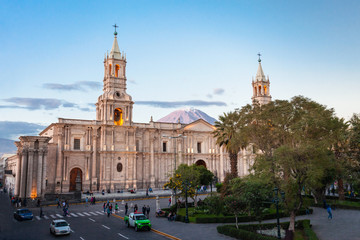 Obraz premium Basilica Cathedral, Arequipa
