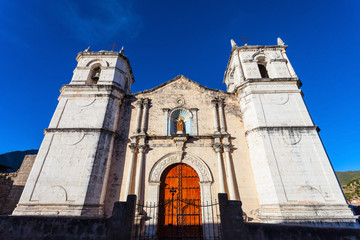 Fototapeta premium Church in Cabanaconde