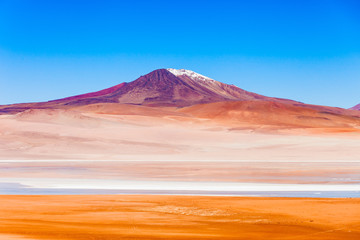 Lake, Bolivia Altiplano - obrazy, fototapety, plakaty