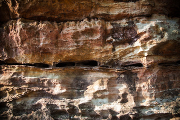 Rock texture background closeup.