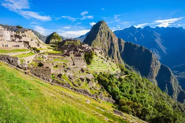 Rolgordijnen Machu Picchu © saiko3p