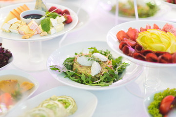 Cream Salad with Feta