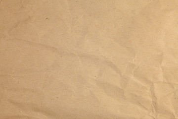Vintage crumpled recycle paper background.