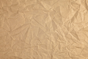 Vintage crumpled recycle paper background.