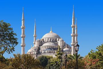 Obraz premium The Blue (Sultanahmet) Mosque