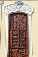 Detail of beautiful colonial architecture