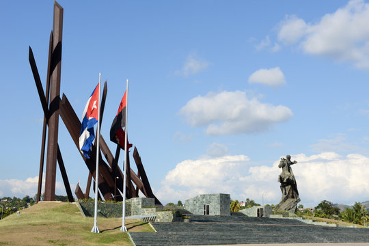 Plaza De La Revolucion In Santiago De Cuba