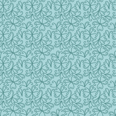 Seamless abstract swirls background