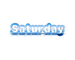 saturday 3d word