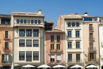 Fototapeta na wymiar Vic (Catalunya, Spain): historic buildings