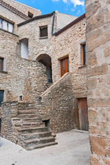 historic center of traditional Italian village