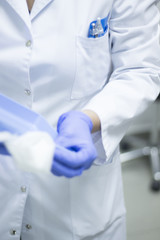 Medical blood plasma laboratory