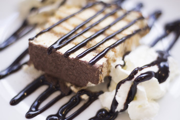 Tiramisu Italian sweet dessert