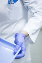 Medical blood plasma laboratory