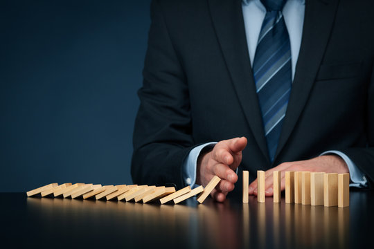 Stop domino effect and risk management