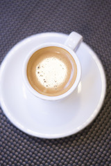 Expresso coffee cup and saucer
