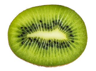 Naklejka na ściany i meble Kiwi fruit isolated on white