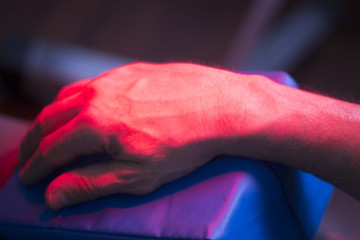 Physical therapy heat lamp  physiotherapy