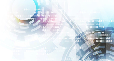 abstract technology background Business & development direction