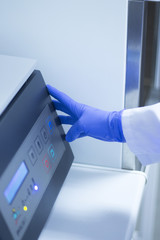 Medical blood plasma laboratory