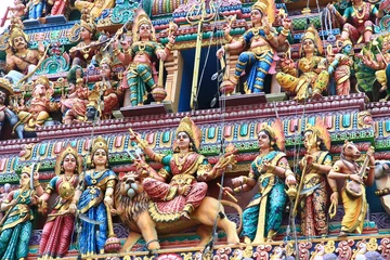 Photo sur Plexiglas Temple Hindu Temple in Singapore