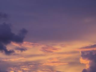 Sunset Sky Background