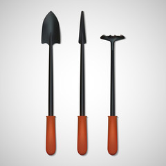 vector garden tools