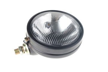 single car reflector isolated on white 