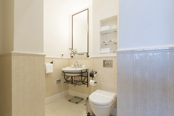 Modern bathroom interior