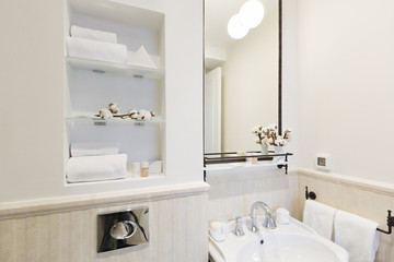Modern bathroom interior