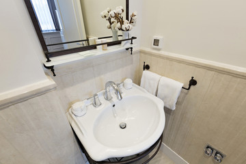 Modern bathroom interior
