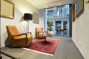 Luxury hotel interior, lobby,resting area
