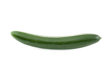 Cucumber isolated on white background
