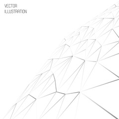 Abstract template background with triangle shapes