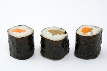 Sushi. Isolated photo
