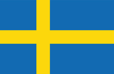 Obraz premium Swedish flag.