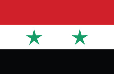 Syrian flag. - obrazy, fototapety, plakaty