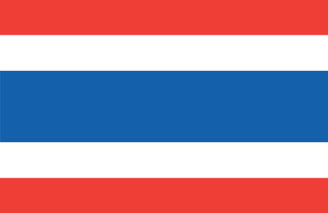 Thai flag.