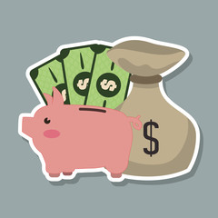 Money icon design 