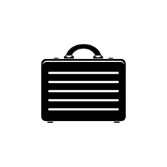 Secure briefcase icon