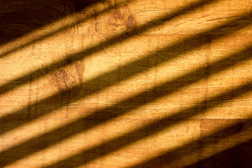 The texture of light wood in the sun