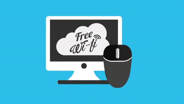 wifi icon design, Video Animation 