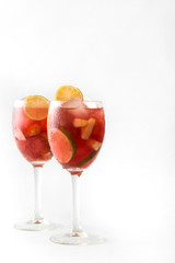 Summer sangria isolated photo
