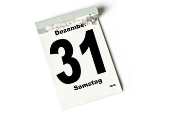 31. Dezember 2016