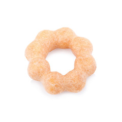 donuts on white background