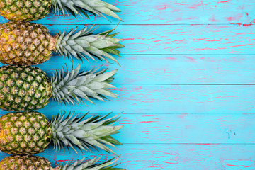 Tropical fruit theme background