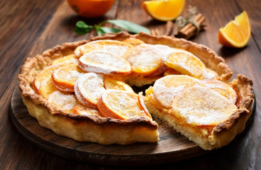 Sweet orange pie