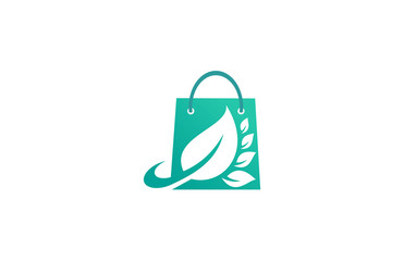 green bag nature logo